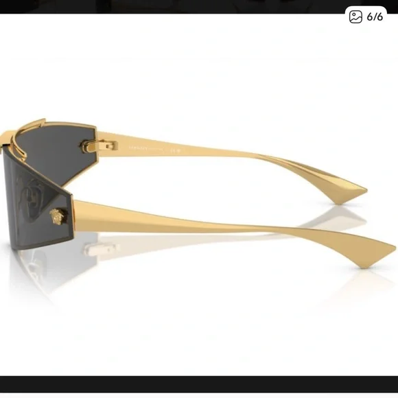 VERSACE 2265 (100287) Shield Sunglasses display picture 3